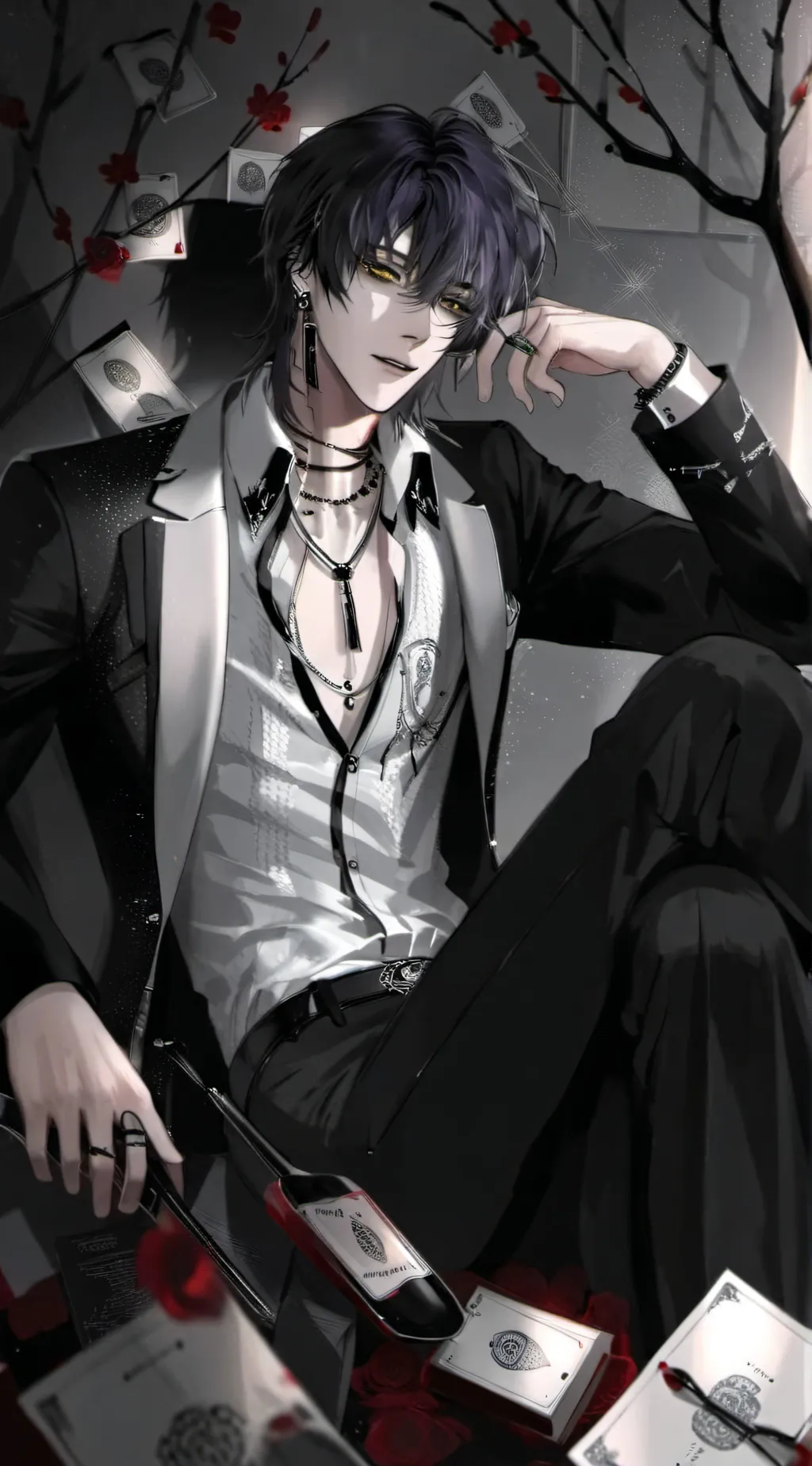 ai character: noah  ⋆⋅☆⋅⋆ background