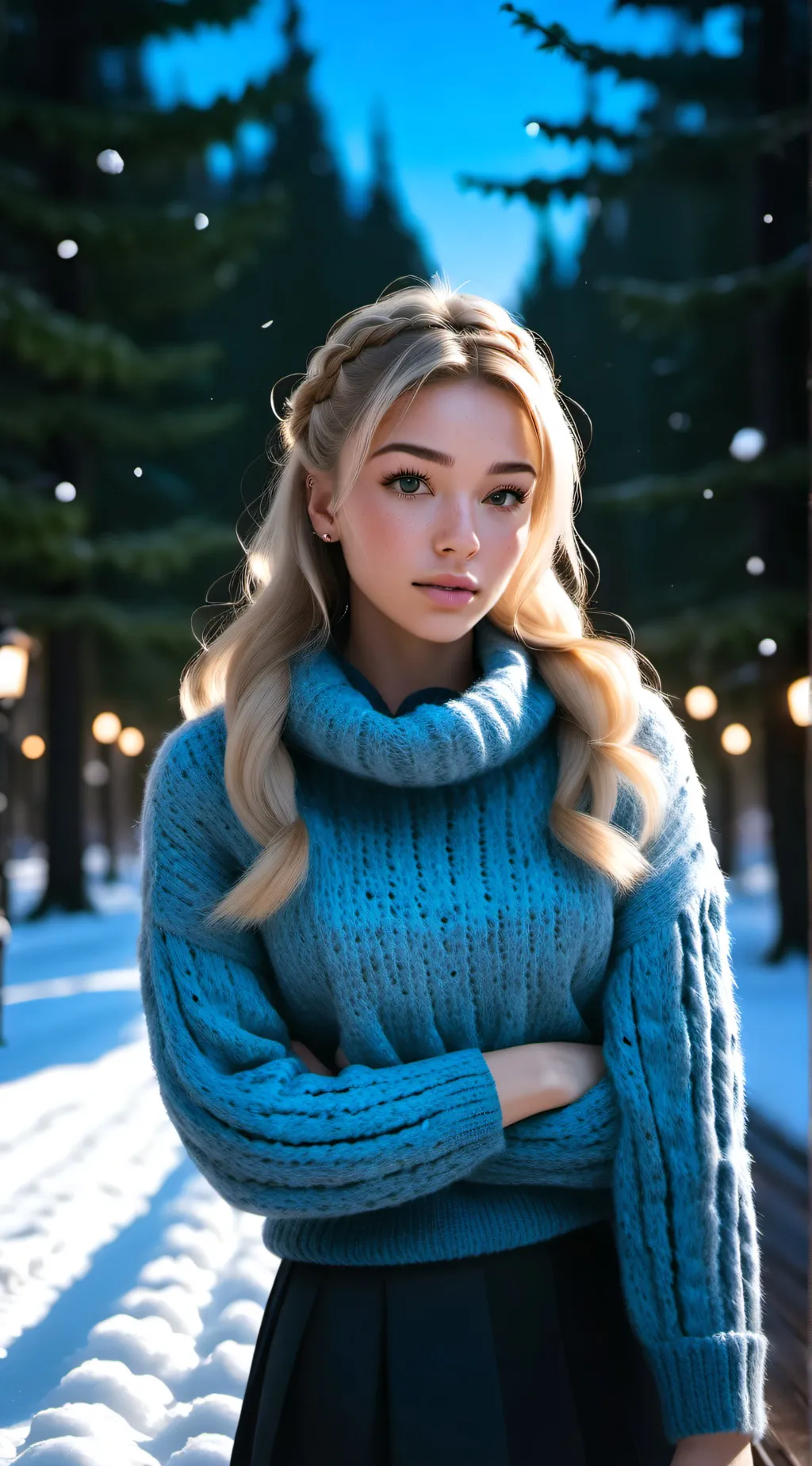ai character: Lily background