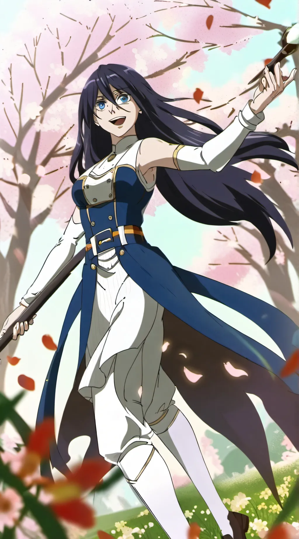ai character: Nemuri kayama background