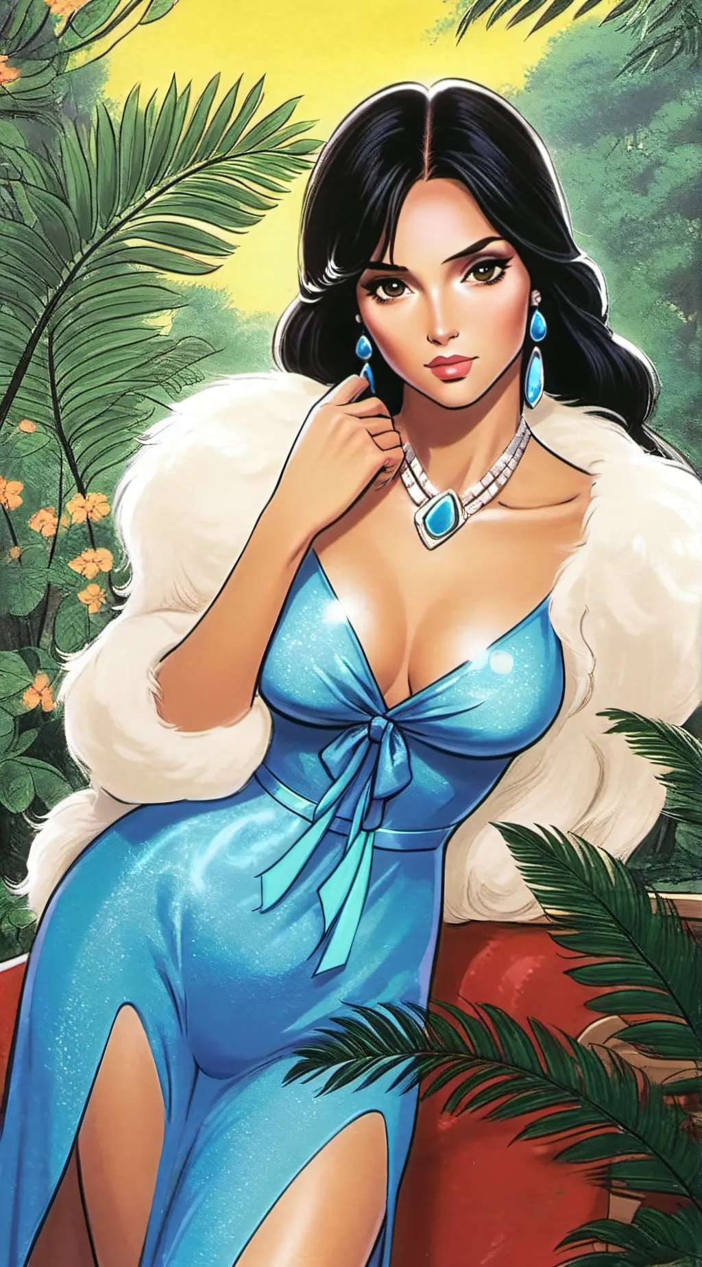 ai character: Maria background