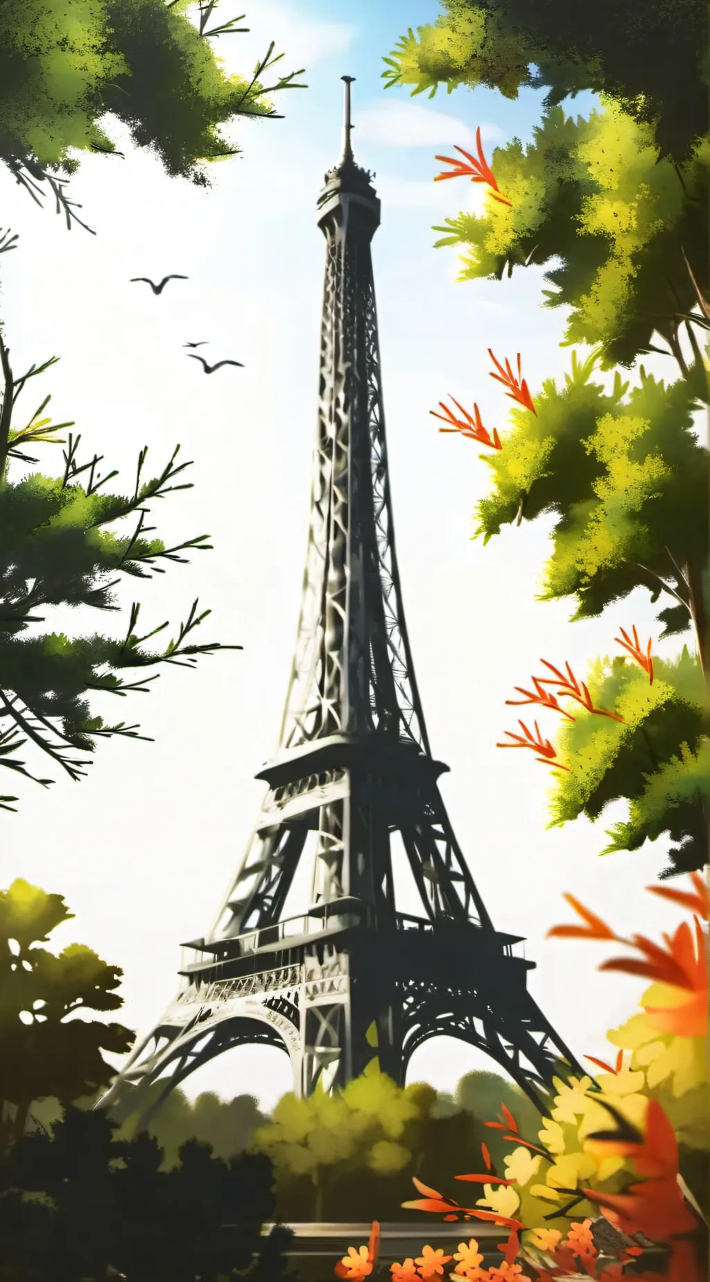 ai character: miraculous ladybug background