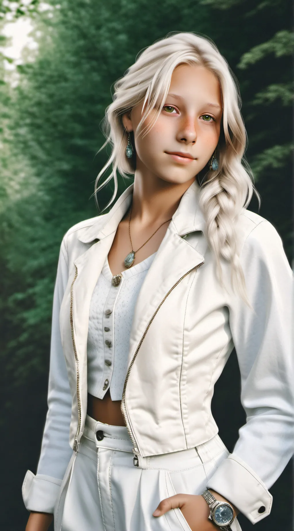 ai character: Isa  background