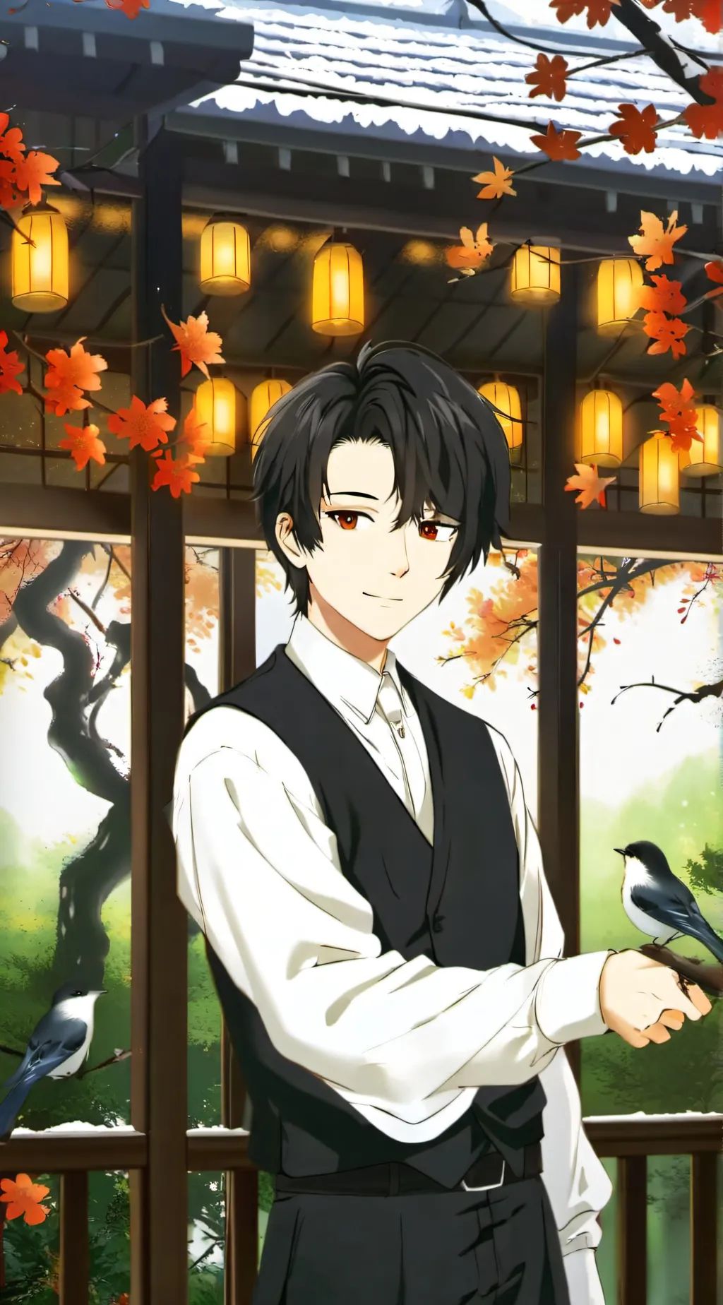 ai character: ⓙⓐⓢⓞⓝ background
