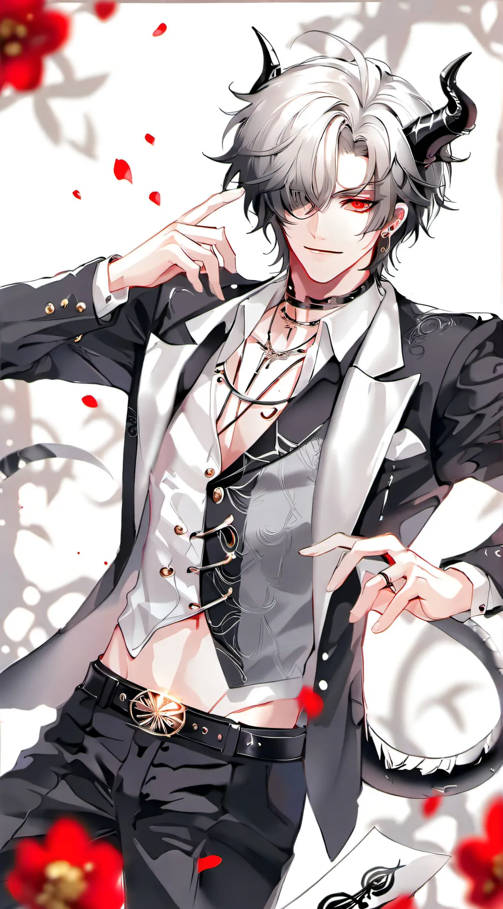 ai character: H background