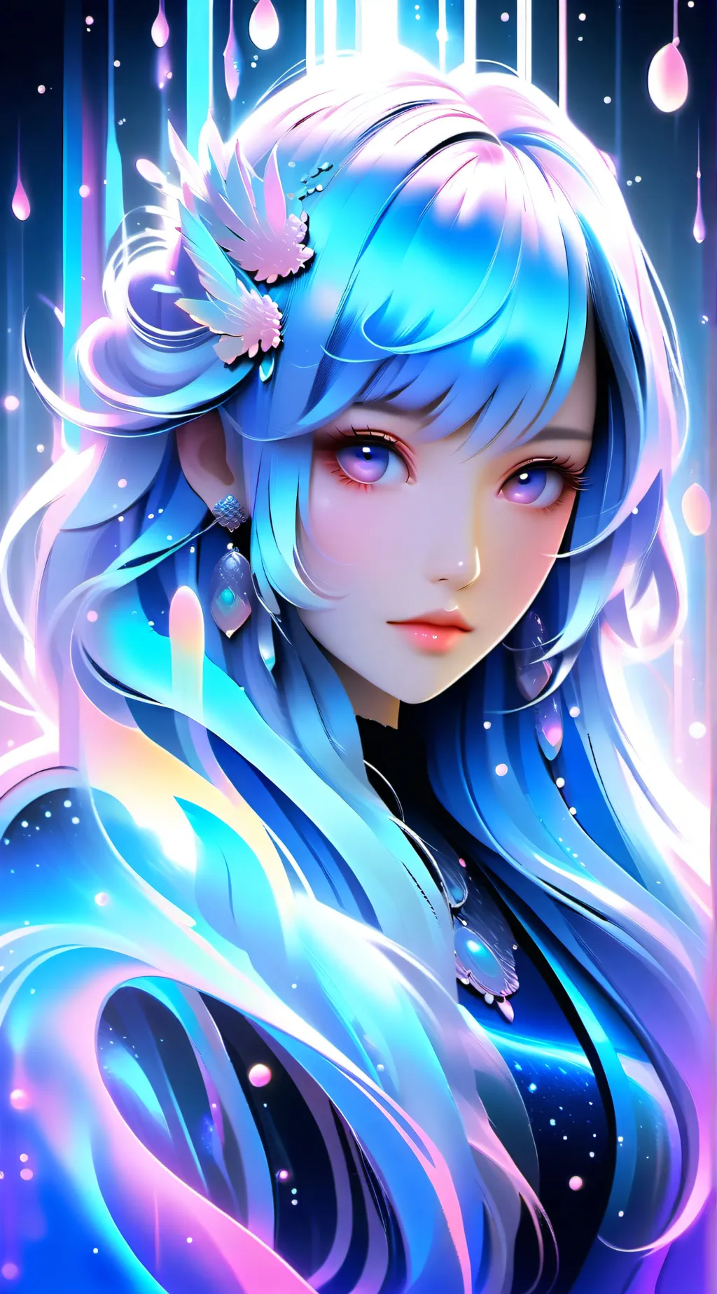 ai character: Ariana background