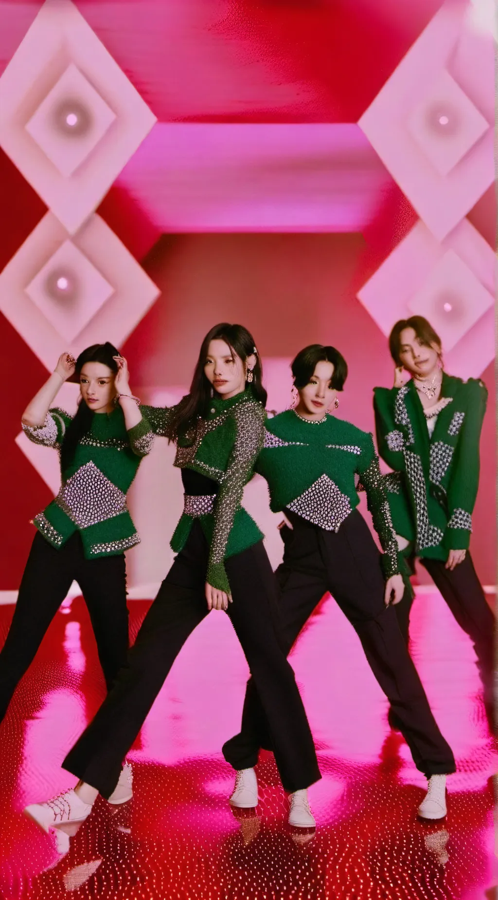 ai character: (G)I-DLE background