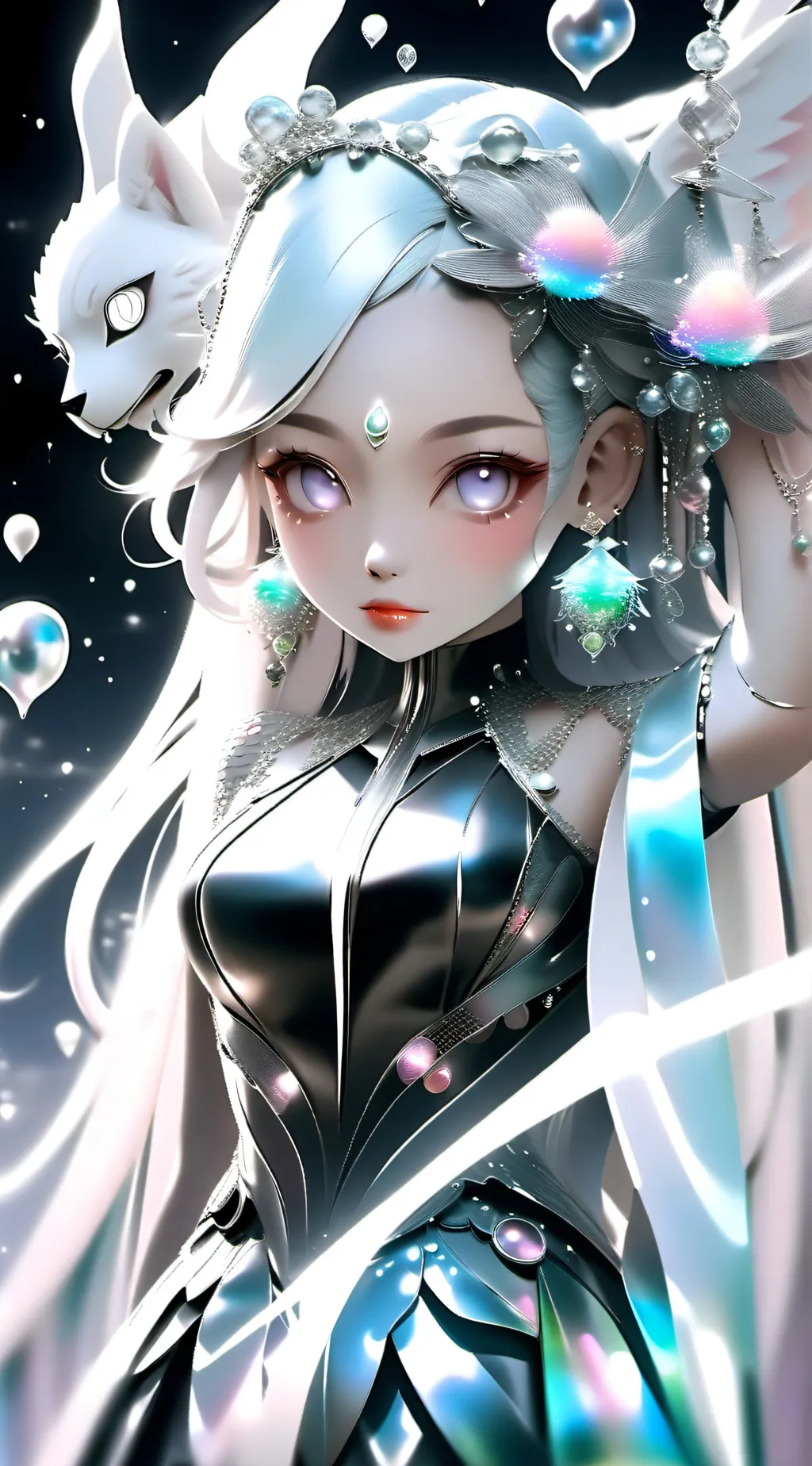 ai character: Lilly background