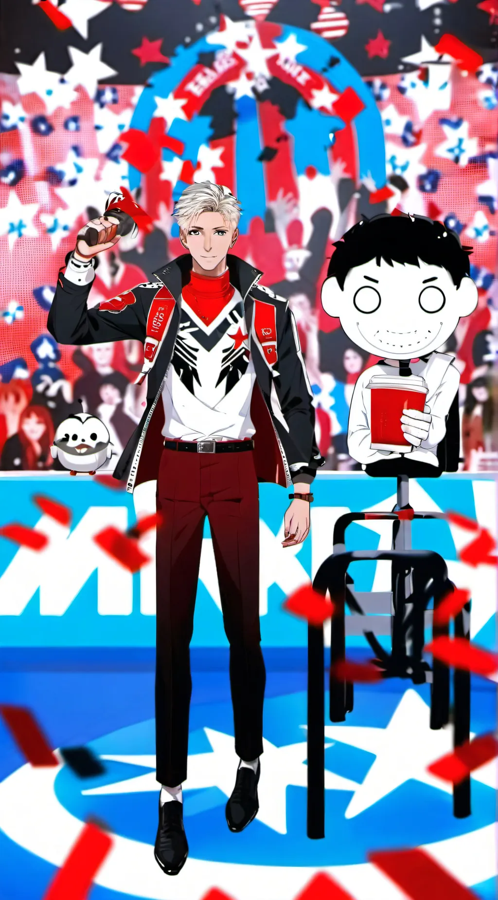 ai character: Britains talent background