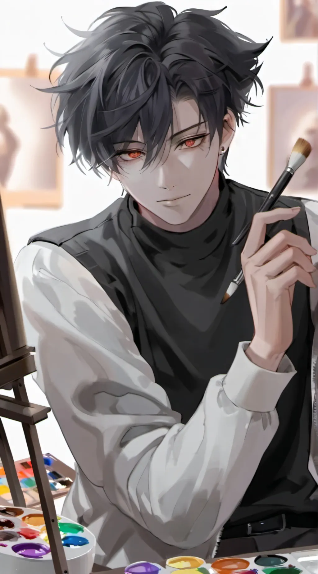 ai character: Hajime background