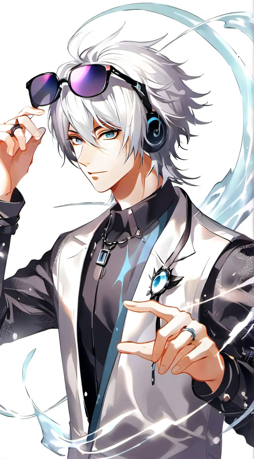 ai character: Riku Amaterasu background