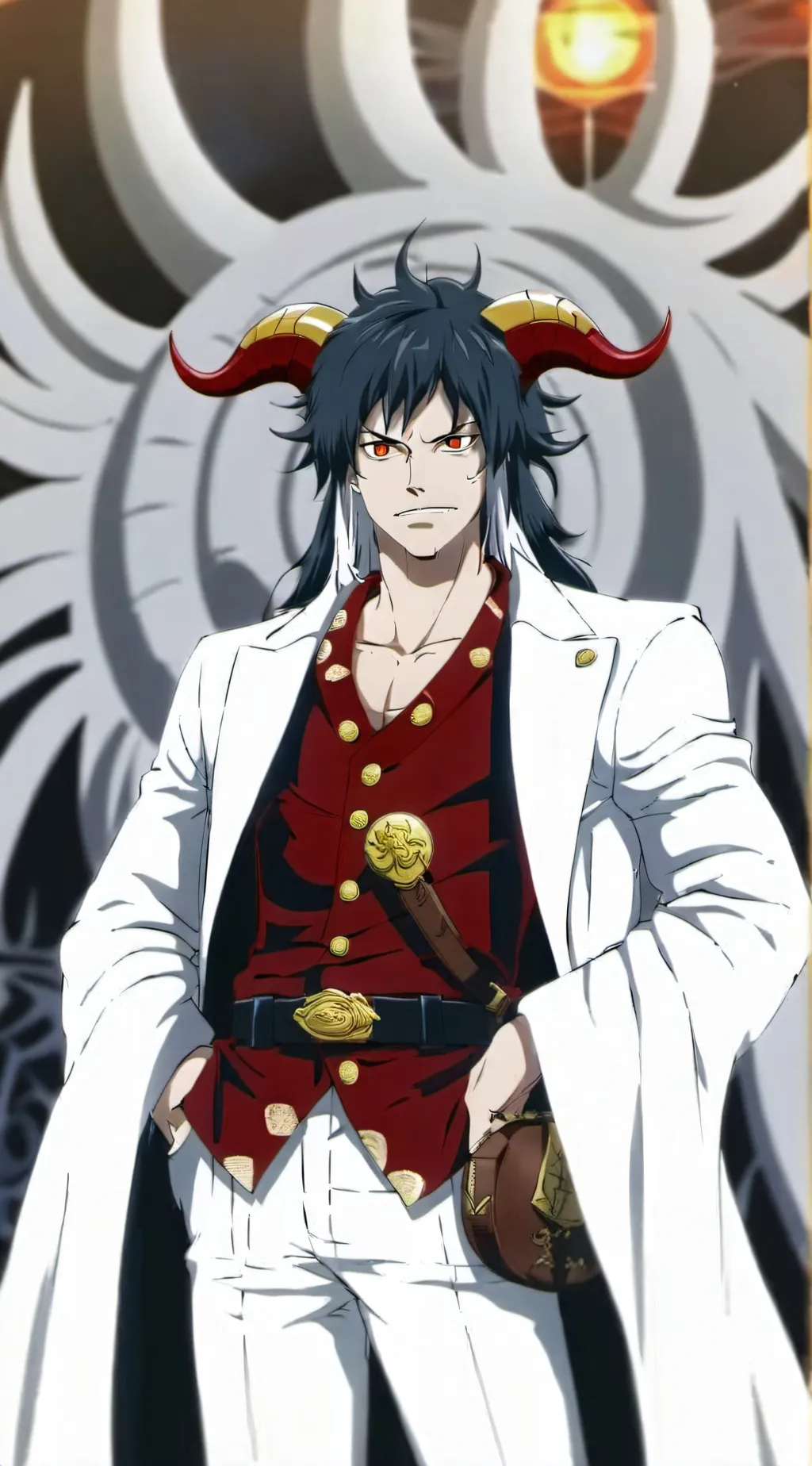 ai character: Caesar Clown background