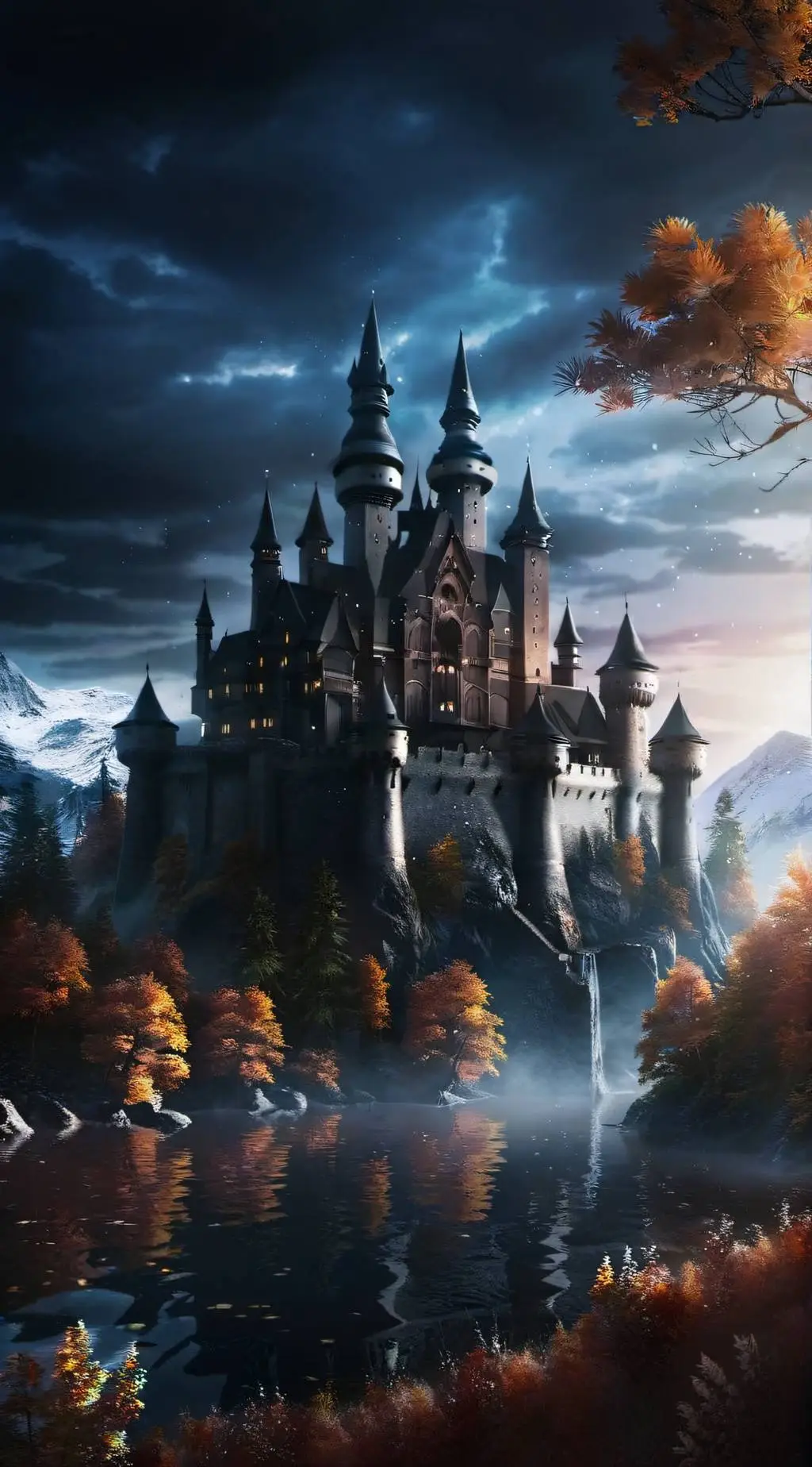 ai character: Hogwarts background