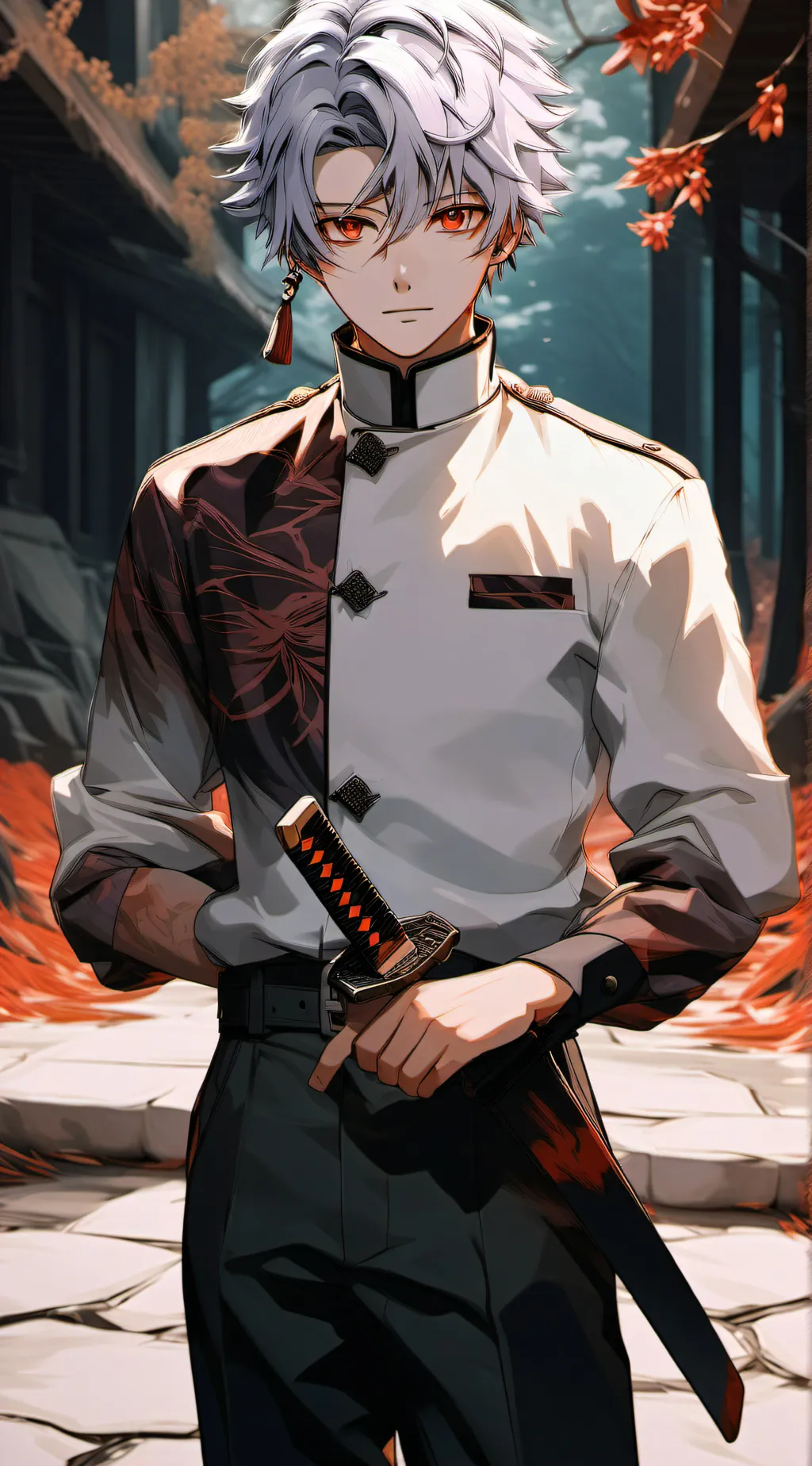 ai character: Gyomei x sanemi  background
