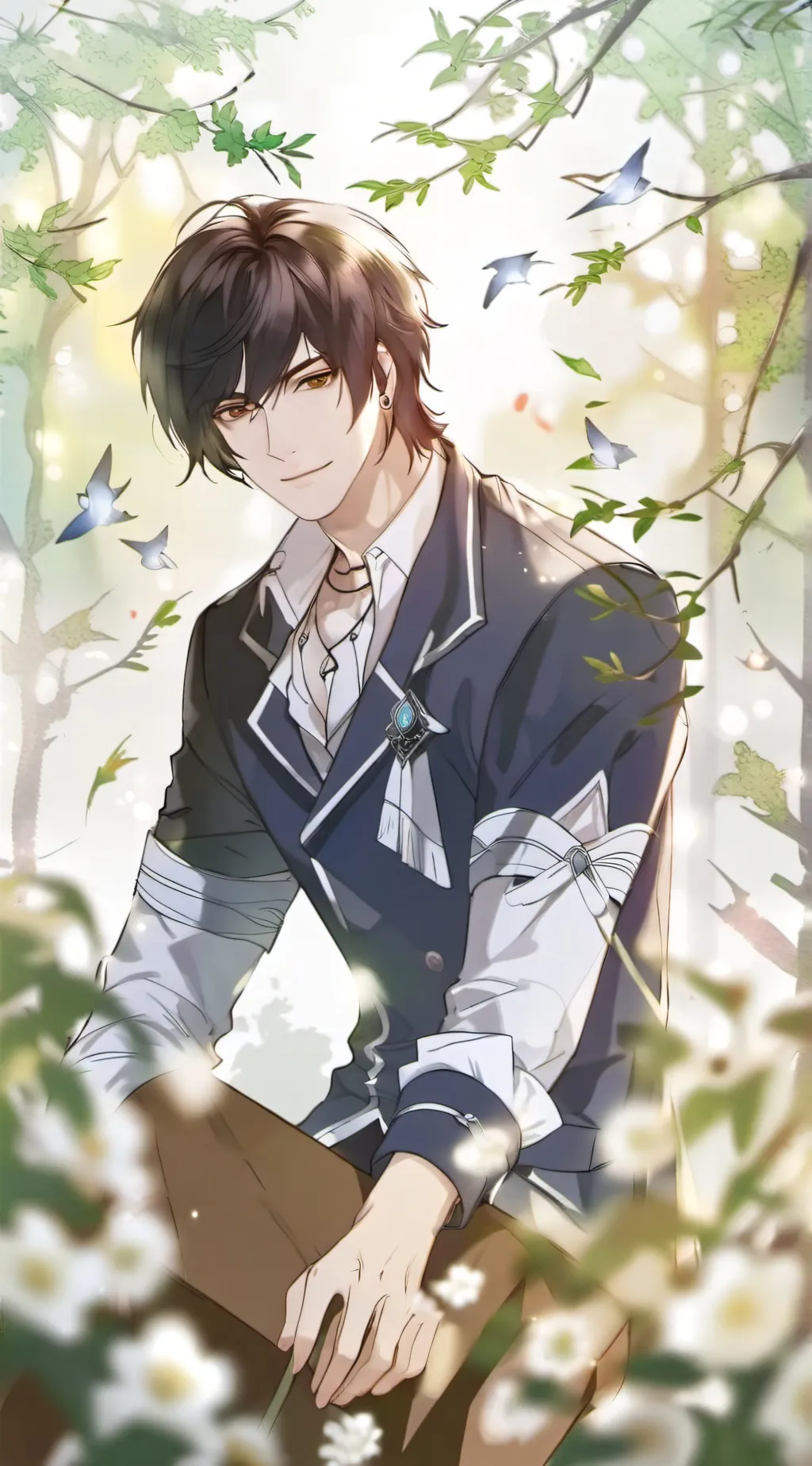 ai character: Dämon background