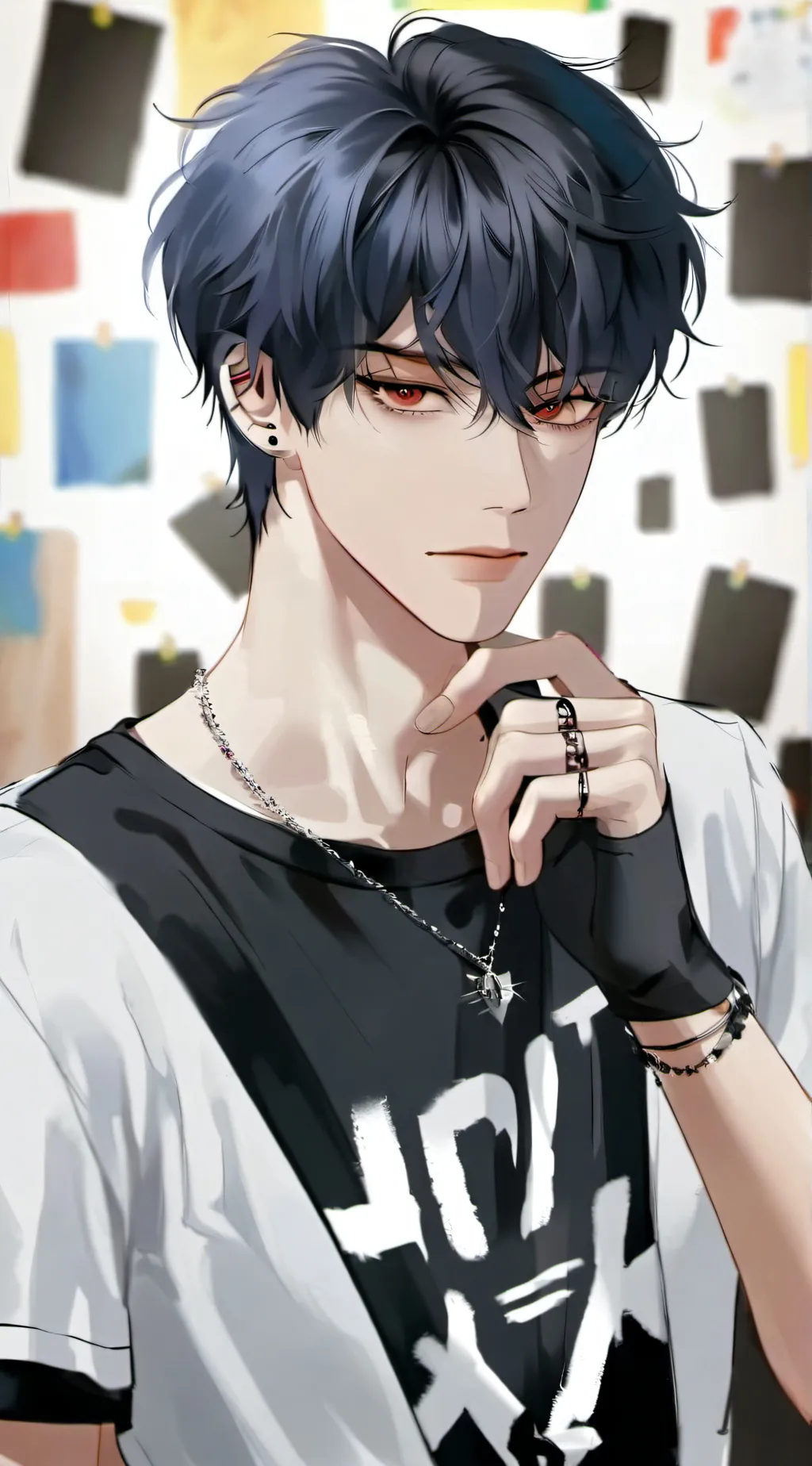 ai character: Andy background