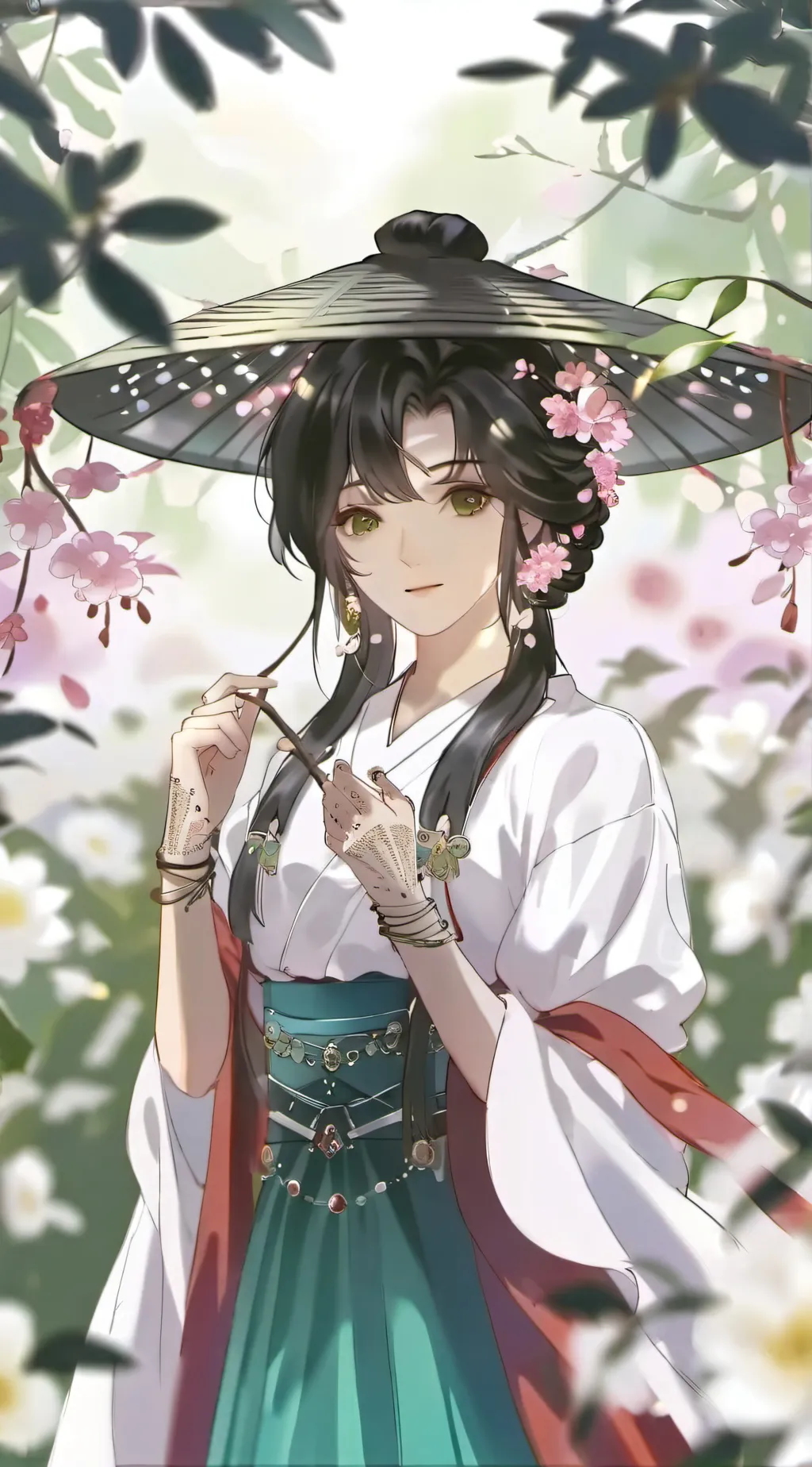 ai character: Jade background
