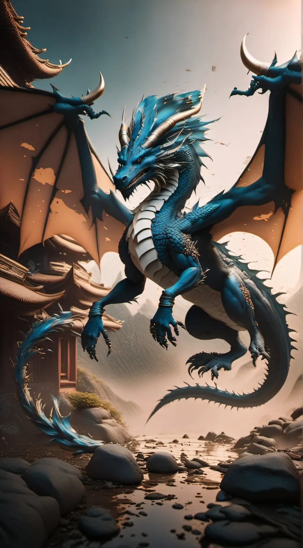 ai character: river background