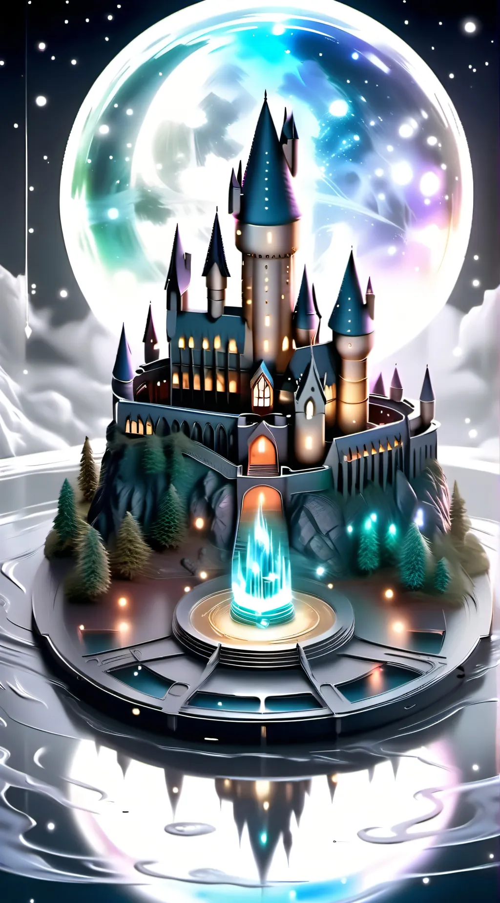 ai character: hogwarts background