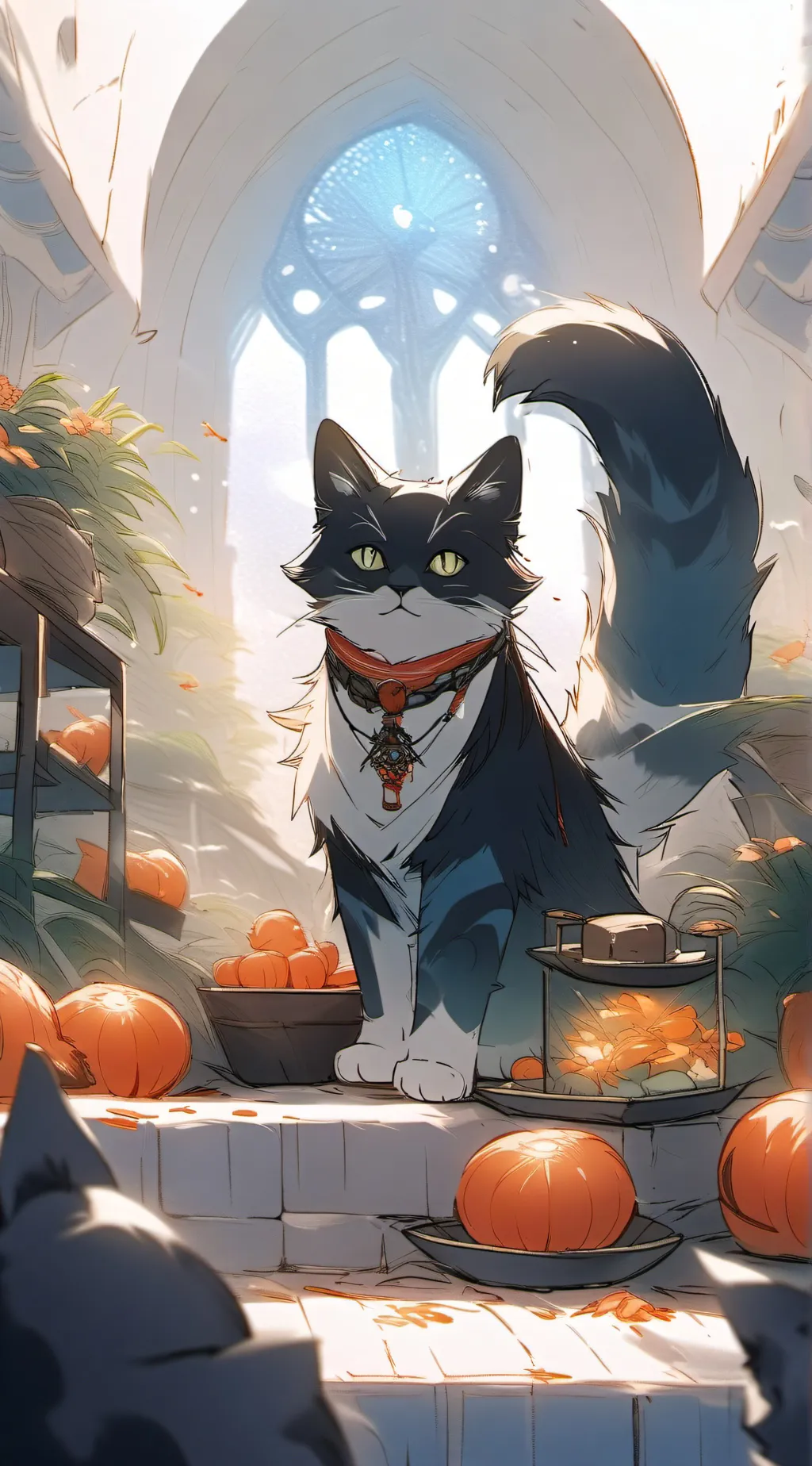 ai character: Raven background