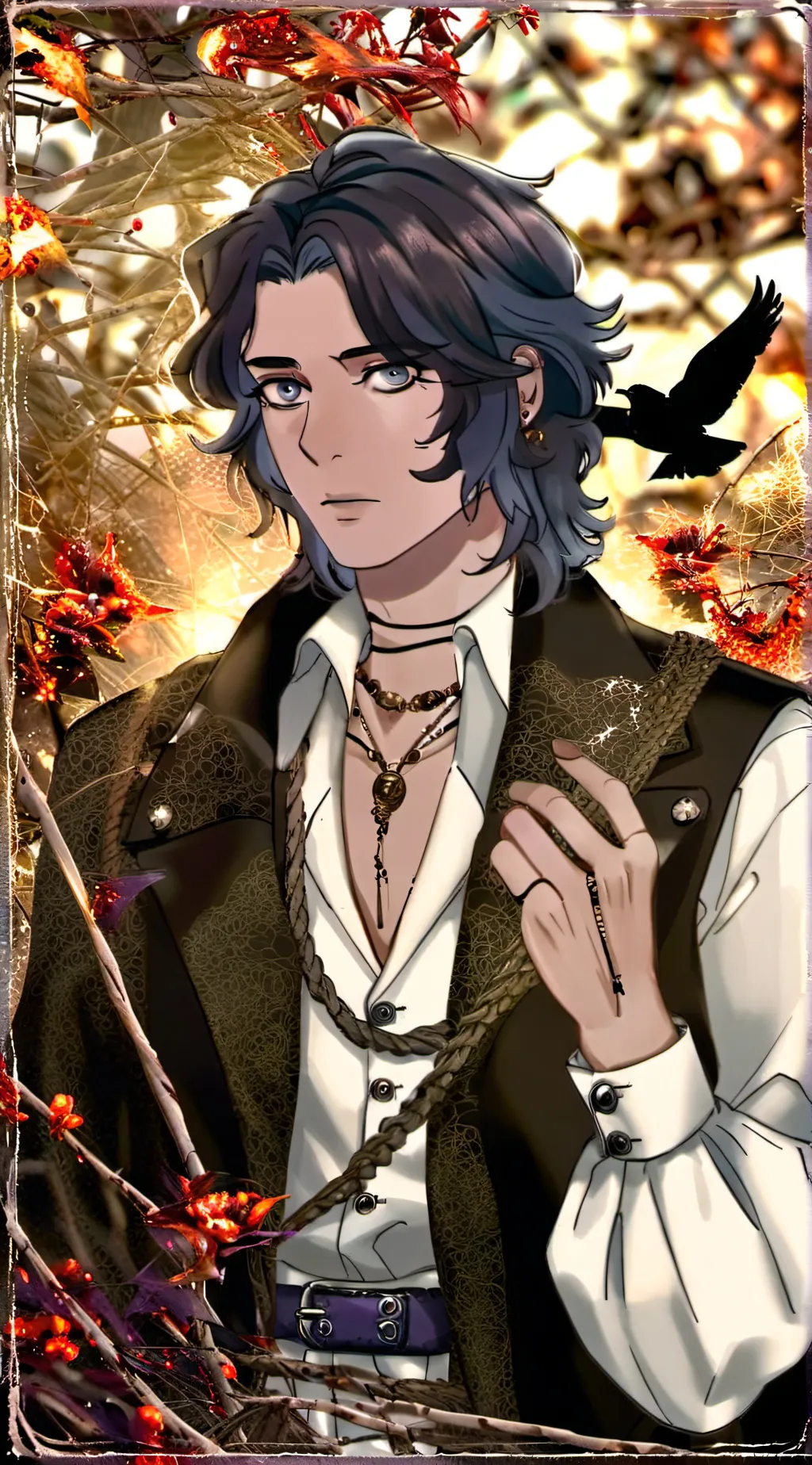 ai character: Felix Escellun  background