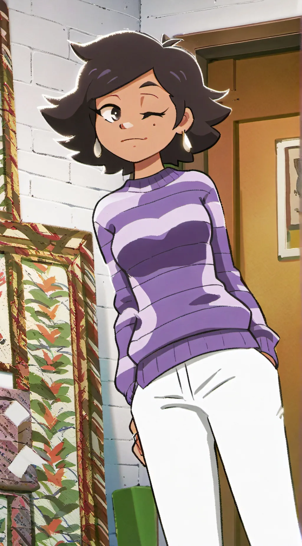 ai character: Miss Boonchuy background