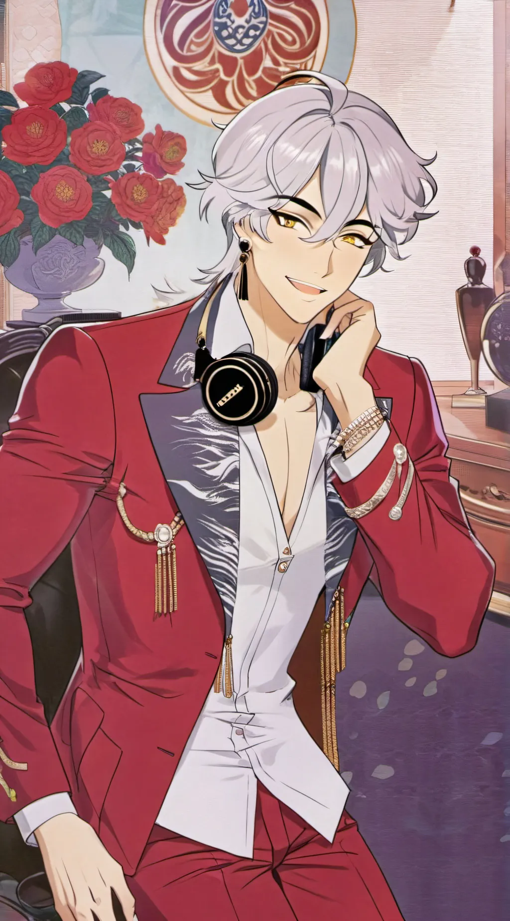 ai character: Kyo background
