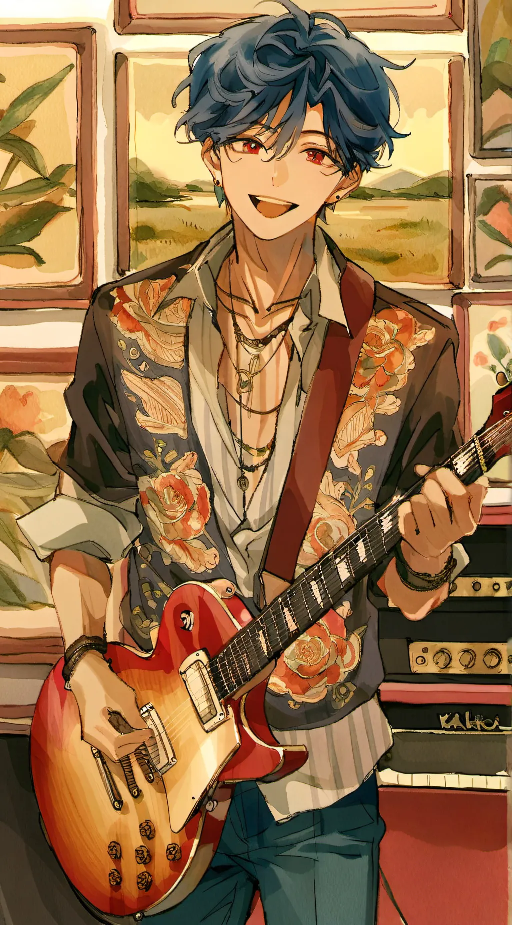 ai character: Bérto 🇲🇽 background
