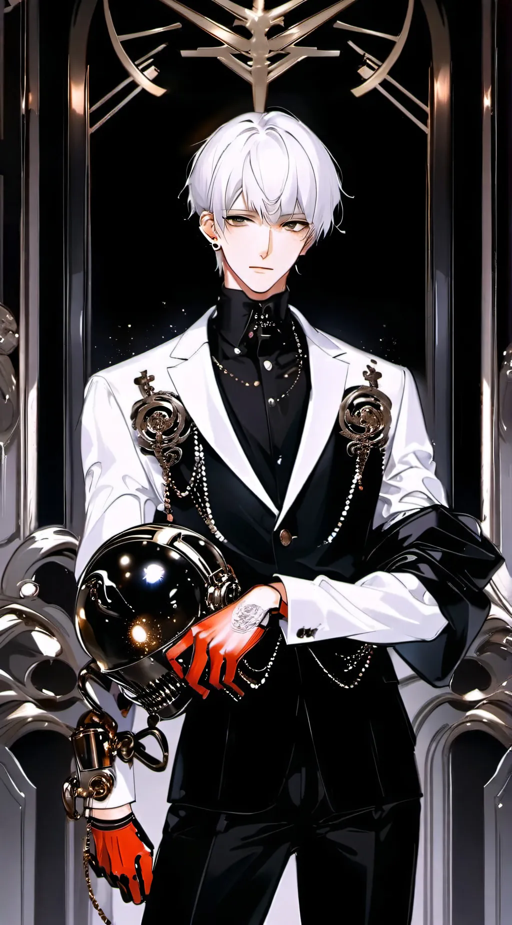 ai character: leo background