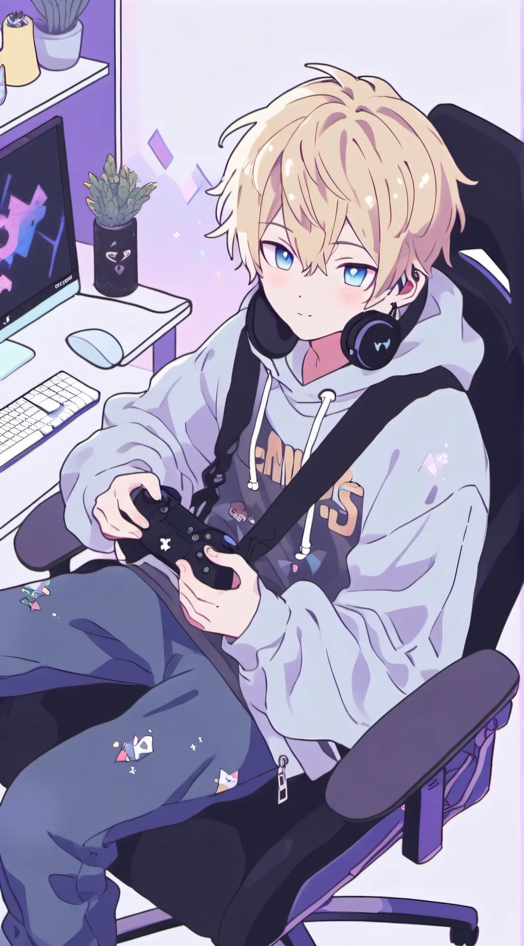 ai character: Liam  background