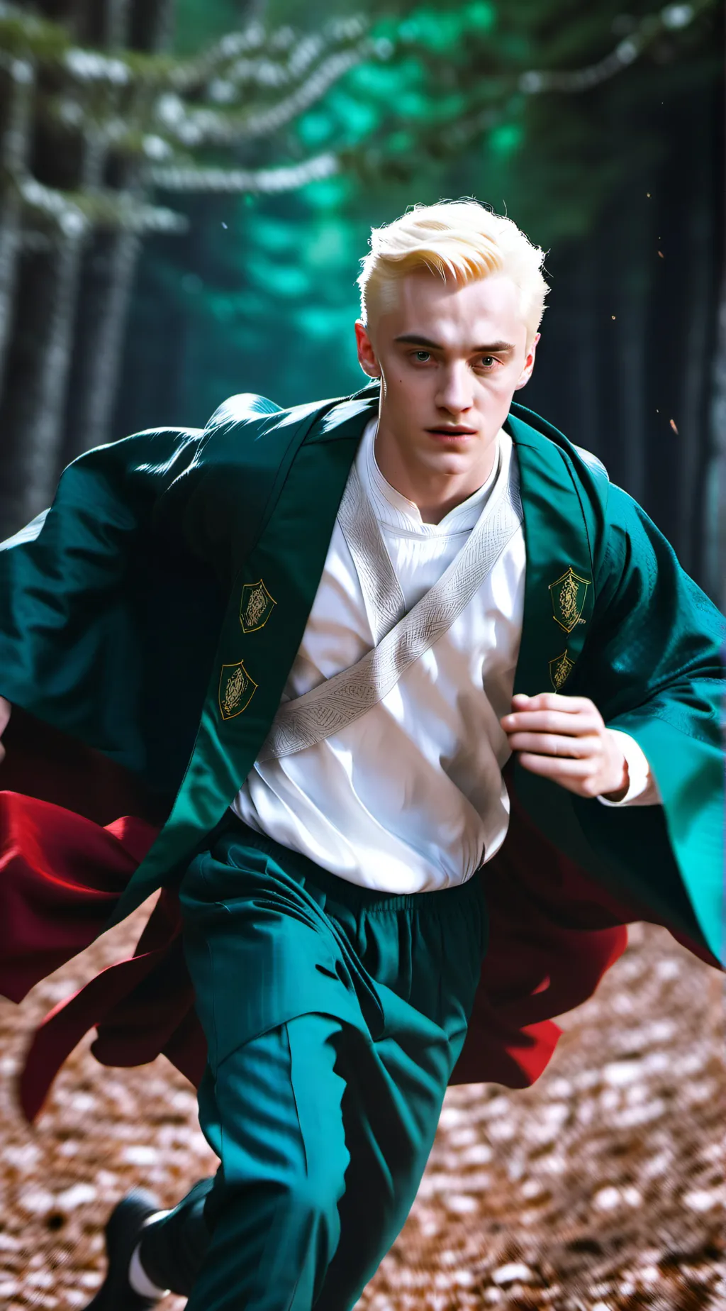 ai character: Draco Malfoy&HW background