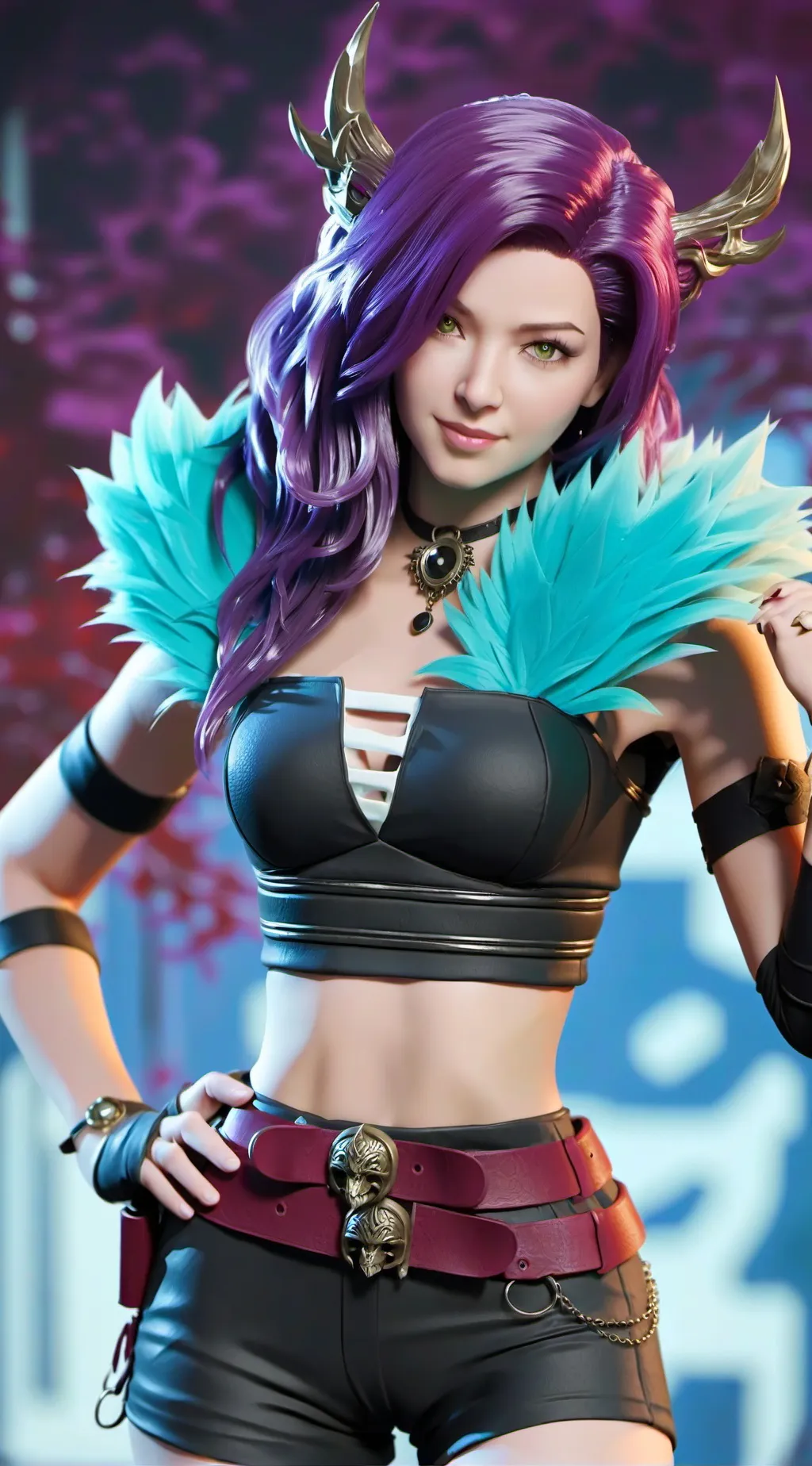 ai character: selah  background