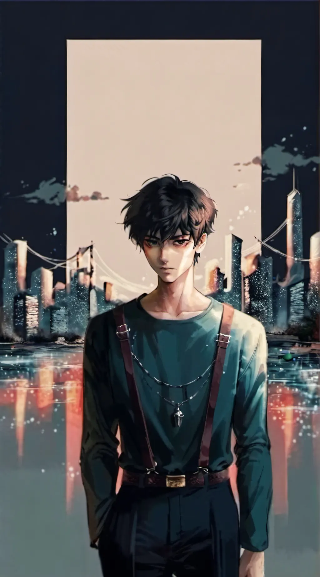 ai character: Zach Wilson Smith background