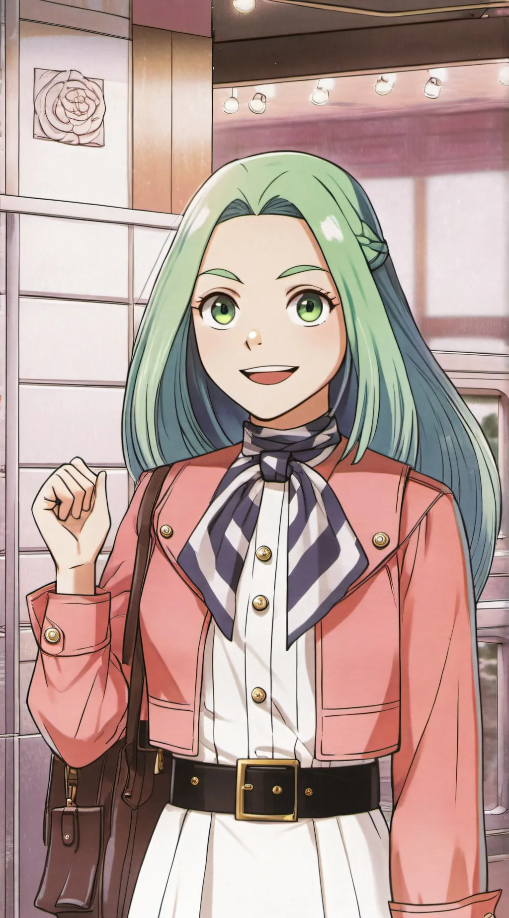 ai character: Mha pro heros background