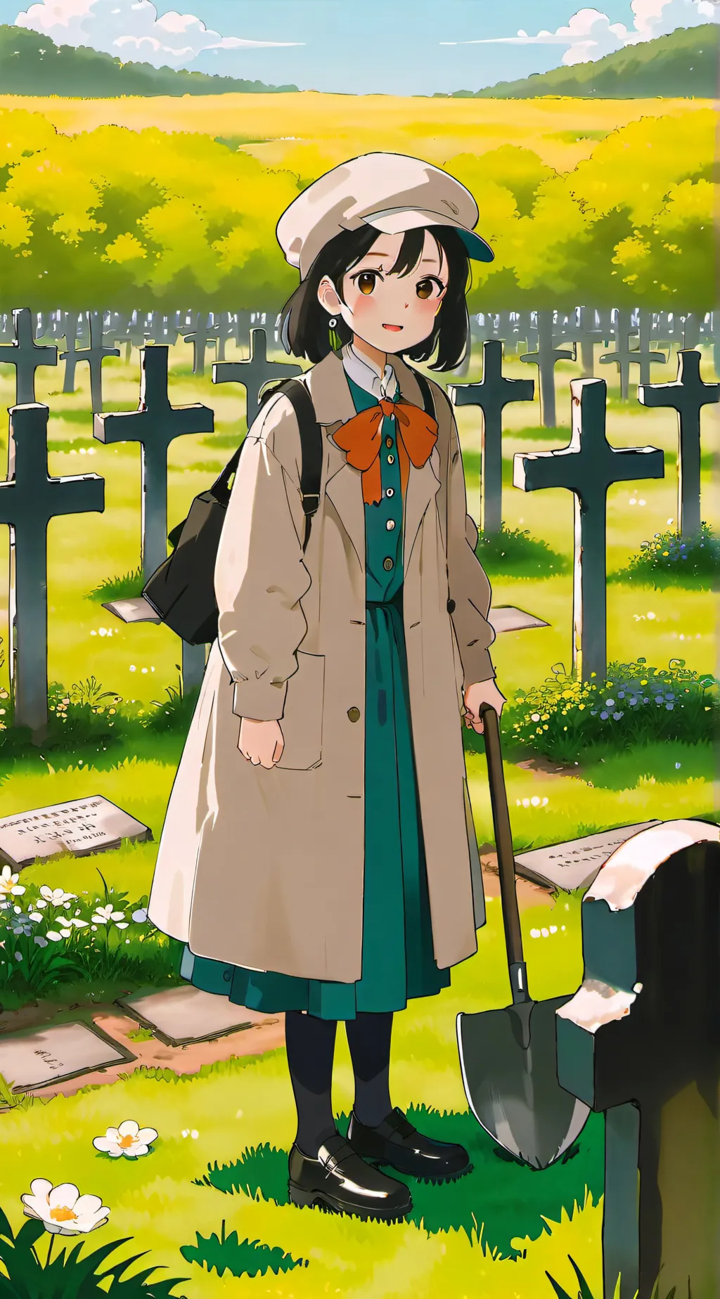ai character: Gravedigger  Jane background