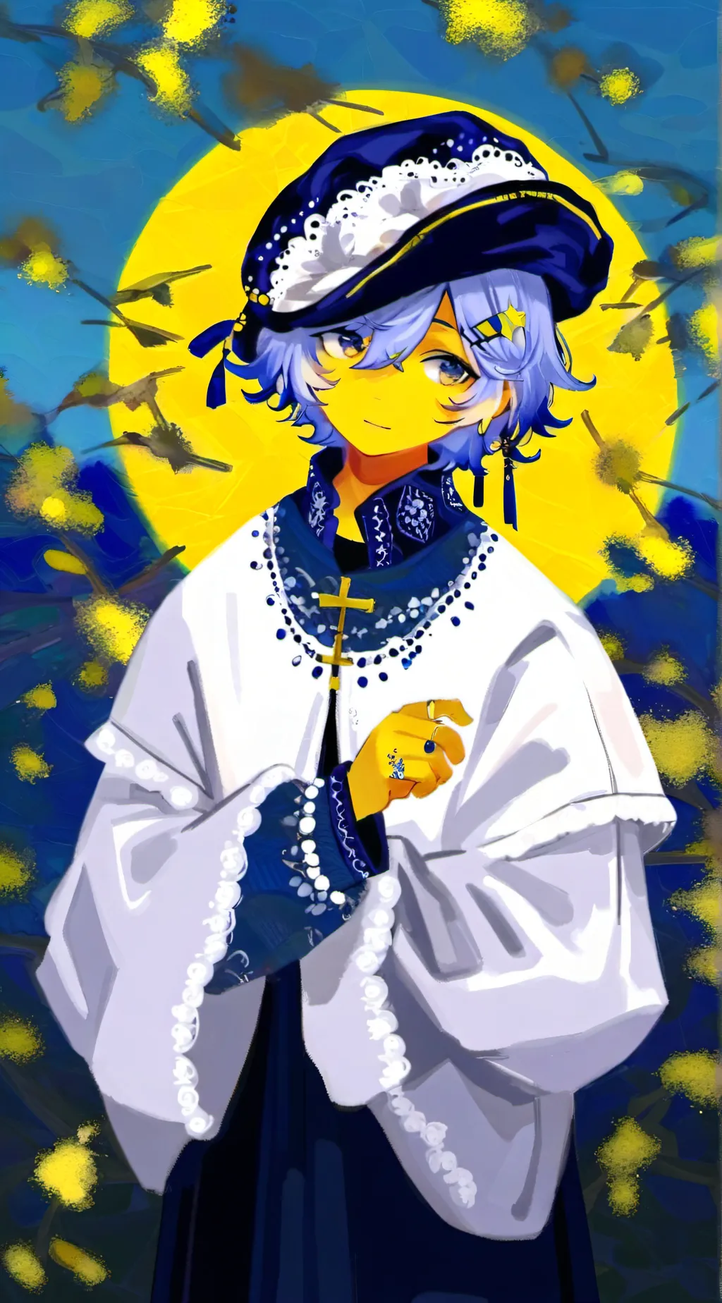 ai character: Ukraine background