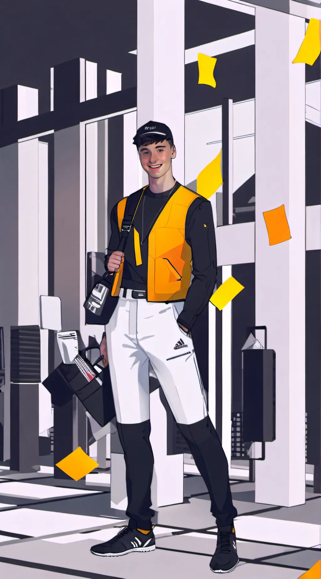 ai character: Jay slayter  background