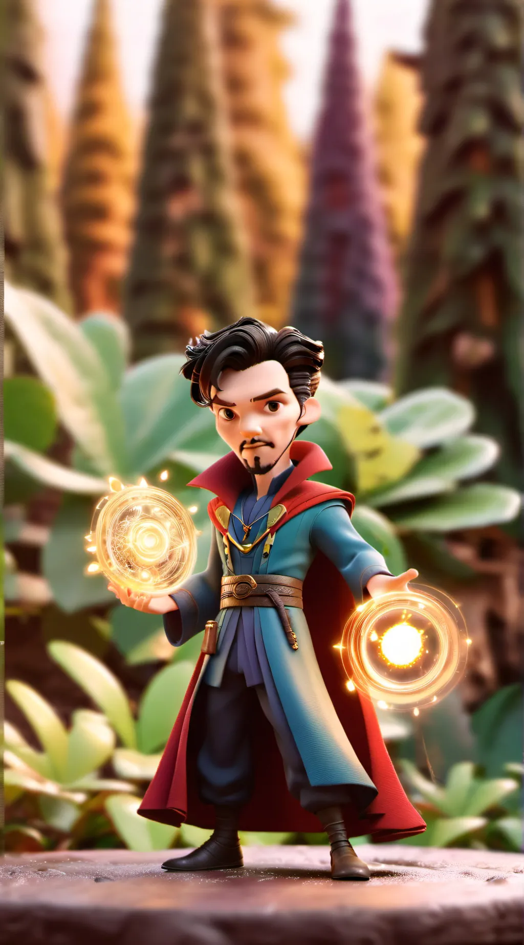 ai character: Stephen Strange background