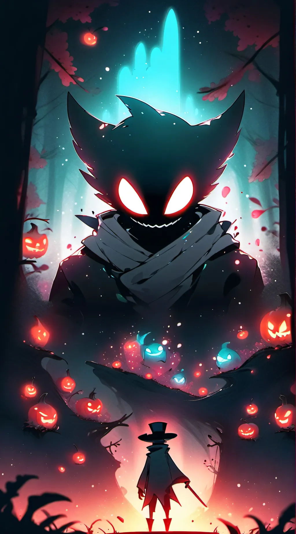 ai character: Hazbin hotel background