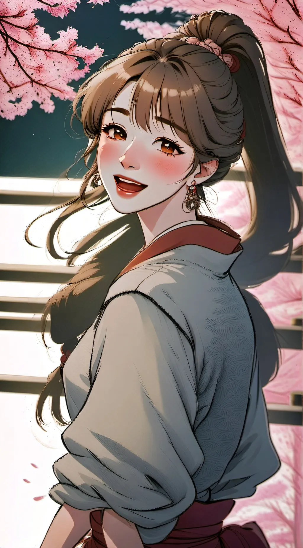 ai character: Serena background