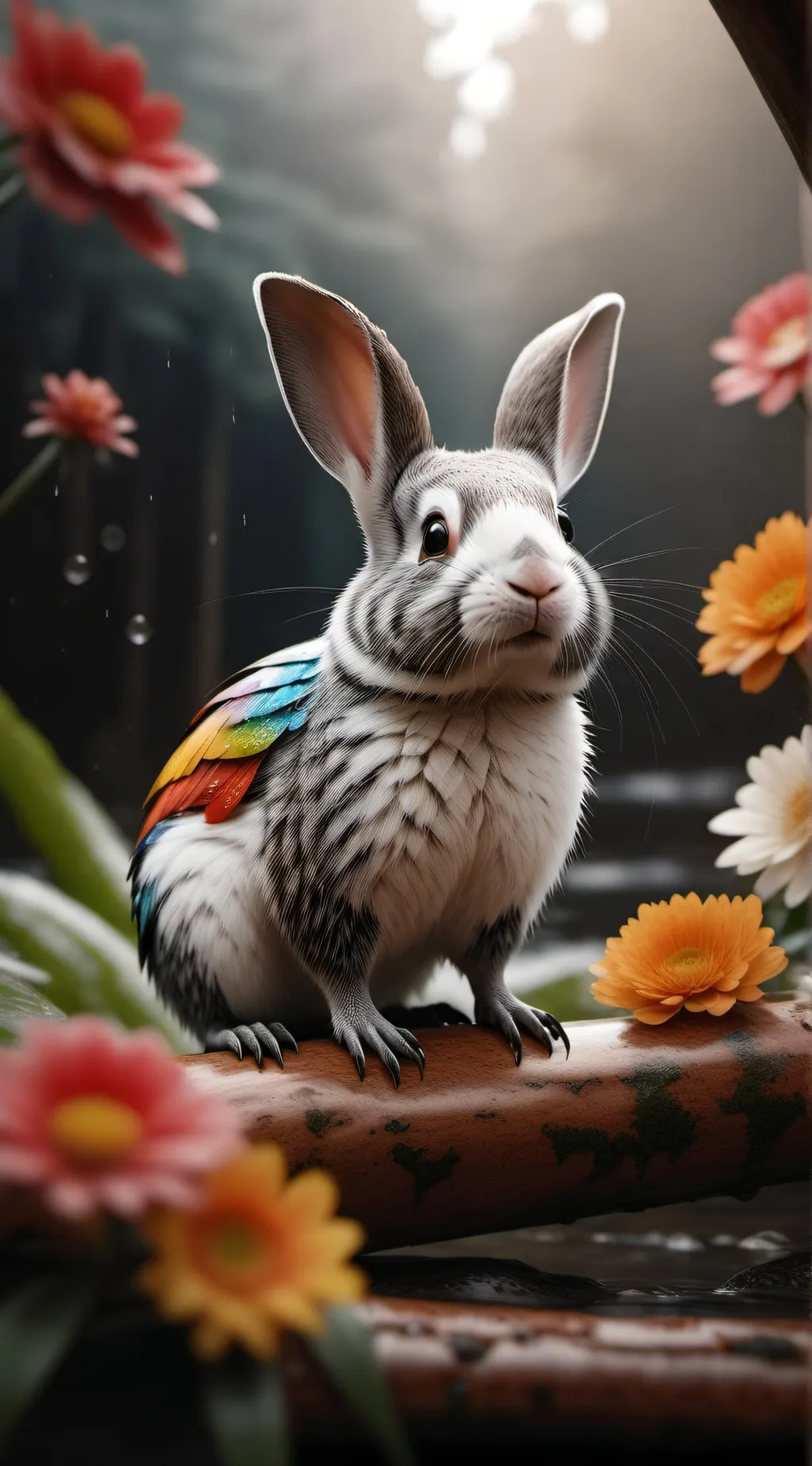 ai character: Therainbowcritters background
