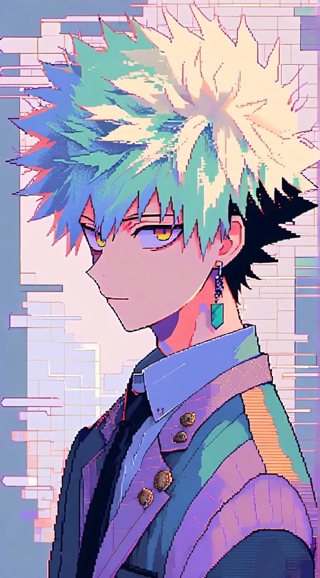 ai character: Bakugo X Y/N background
