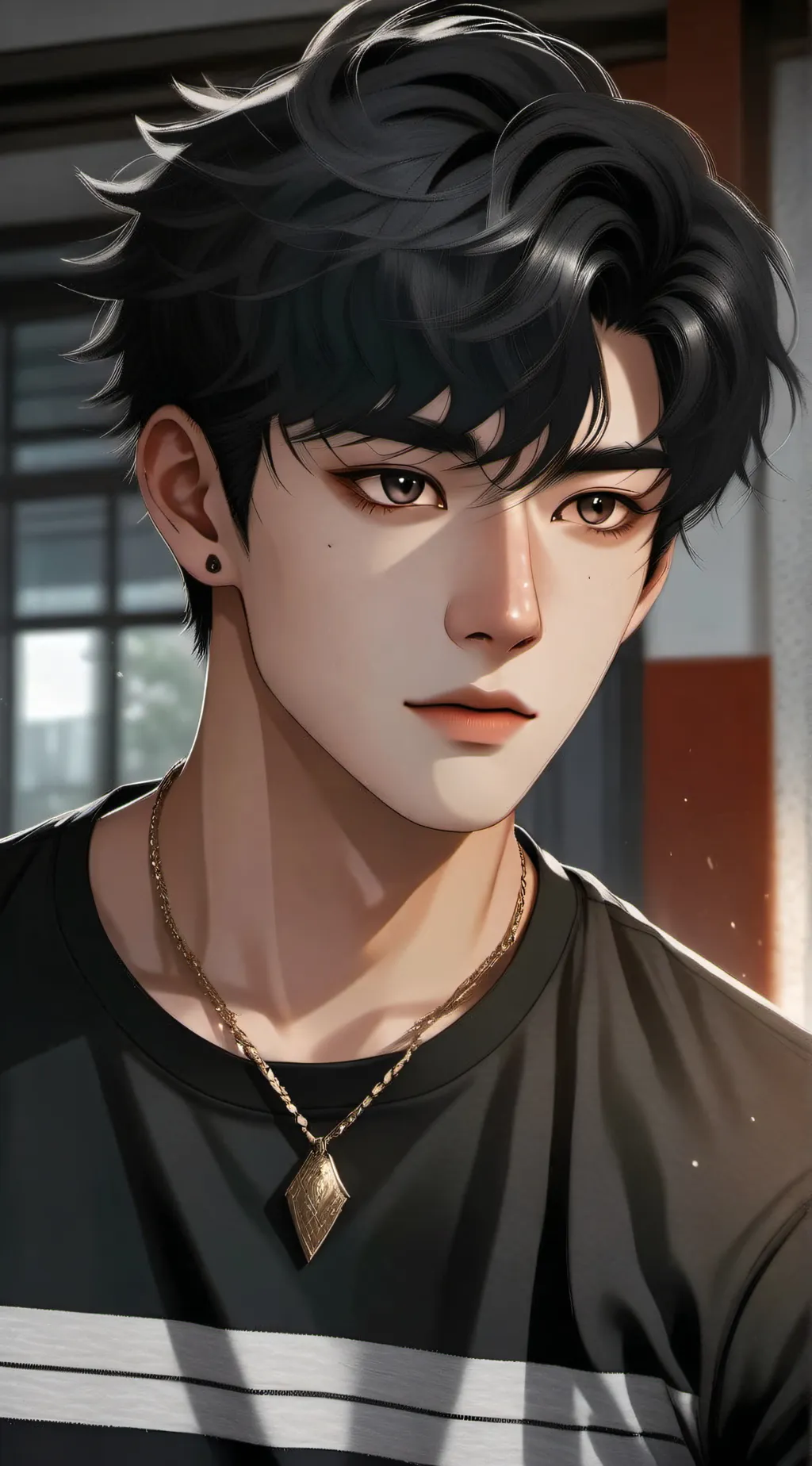 ai character: Rodrick Heffely background
