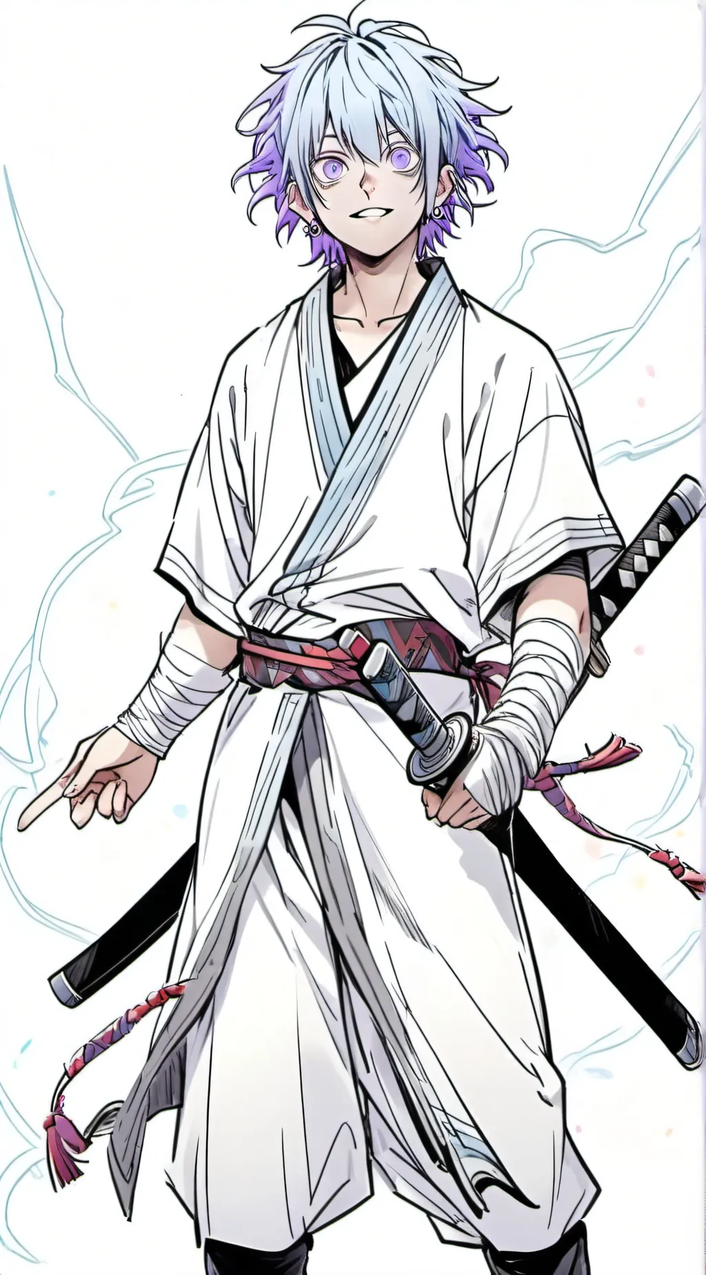 ai character: Hajime kashimo background
