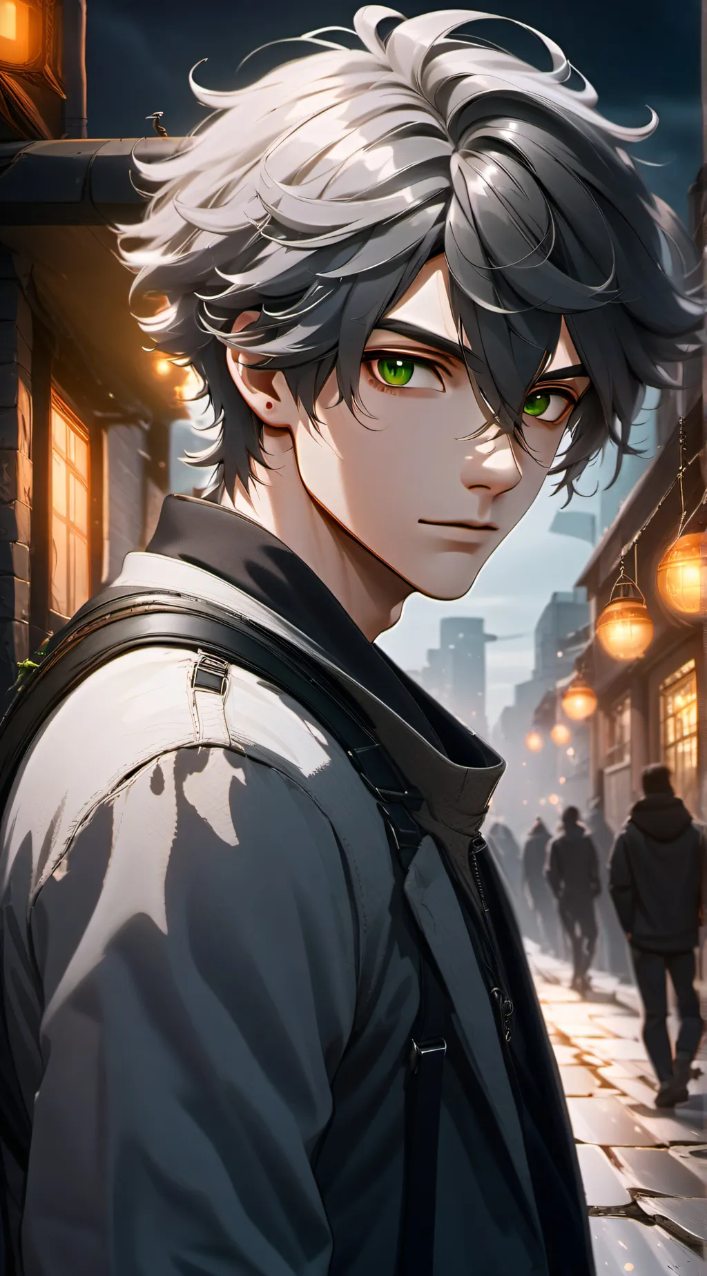 ai character: Silvester background