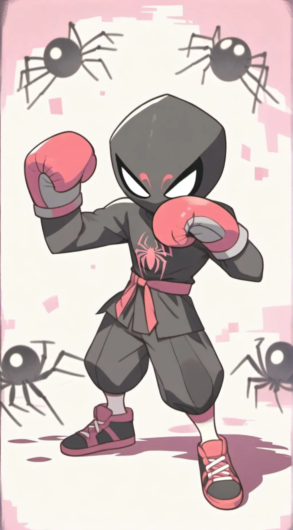 ai character: Doors entity fight background