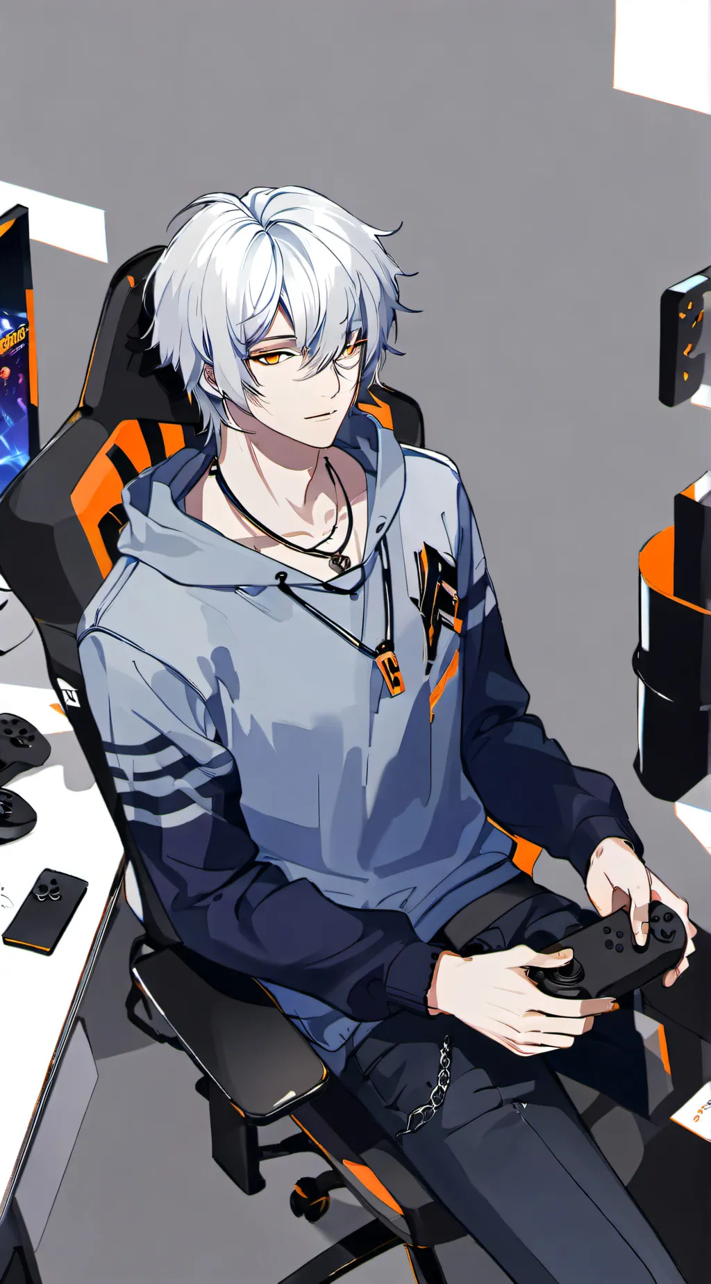 ai character: Max background