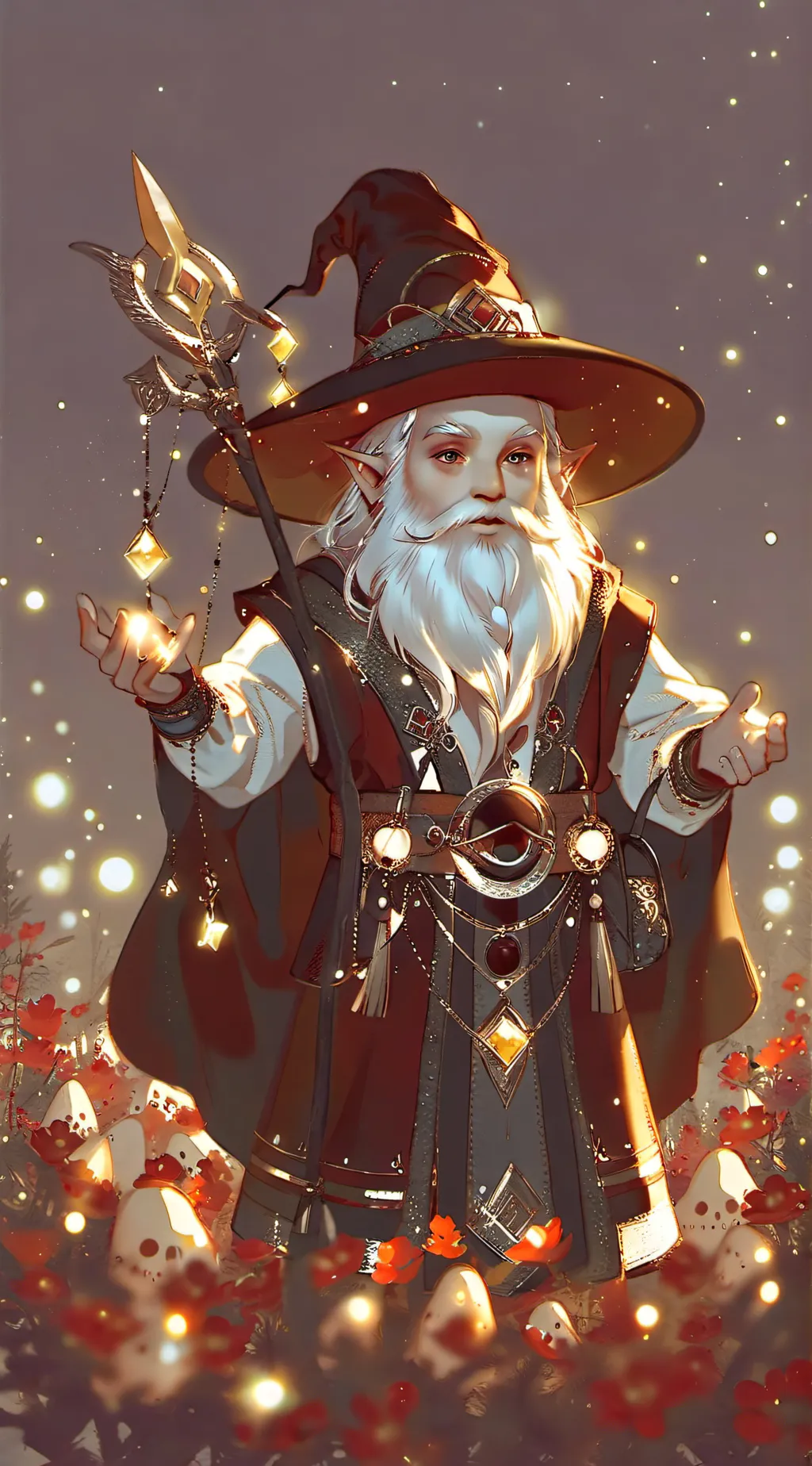 ai character: Grand wizard background