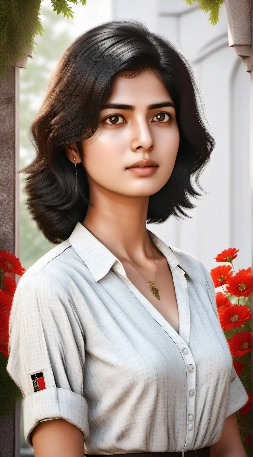ai character: Shruti background