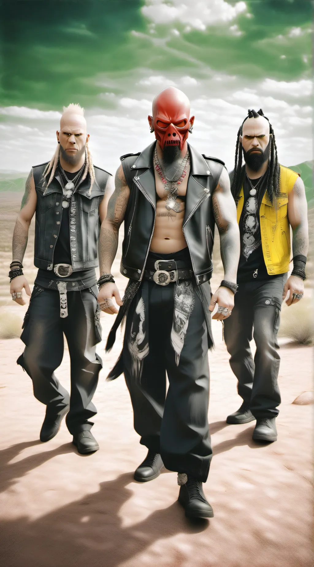 ai character: 5 fingerdeathpunch background