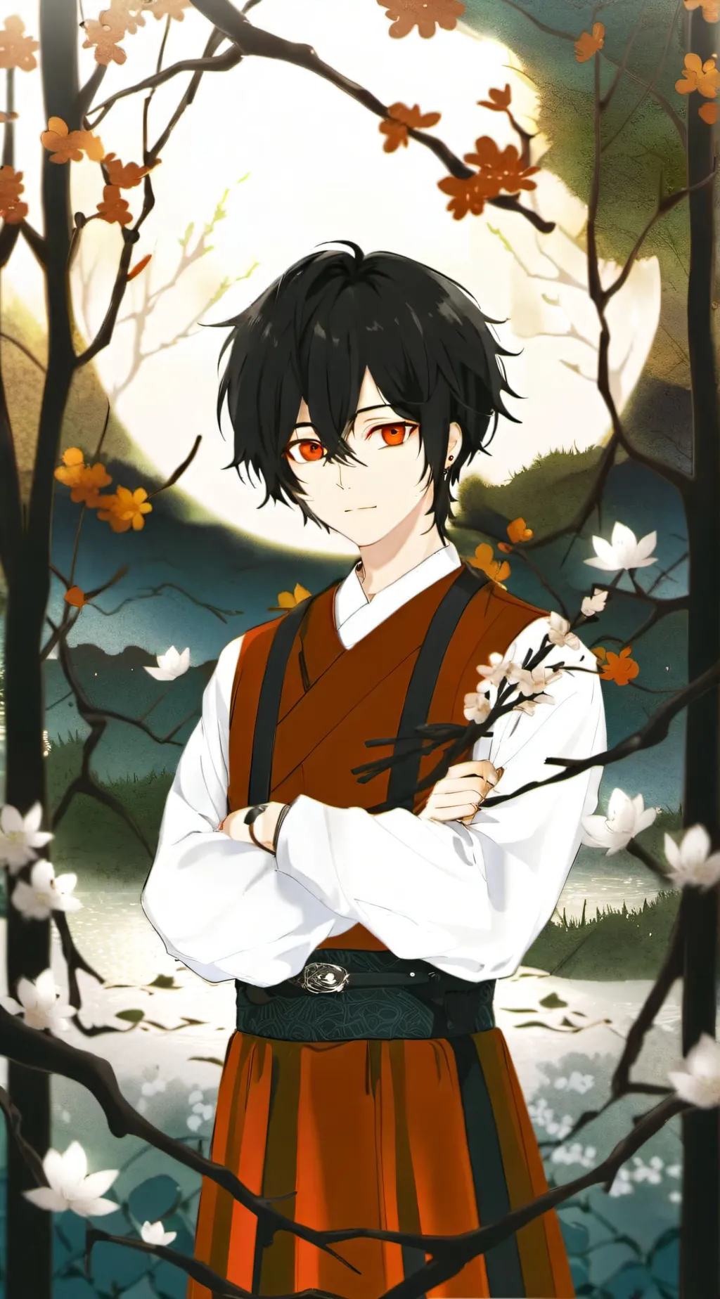 ai character: Liam background